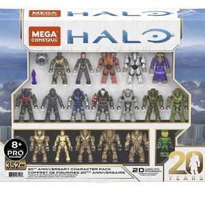 Mega Construx Halo 20th Anniversary Character Pack